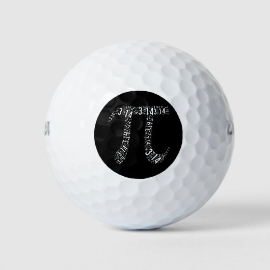 Pi Wiskunde Nerd Golfballen (Voorkant)
