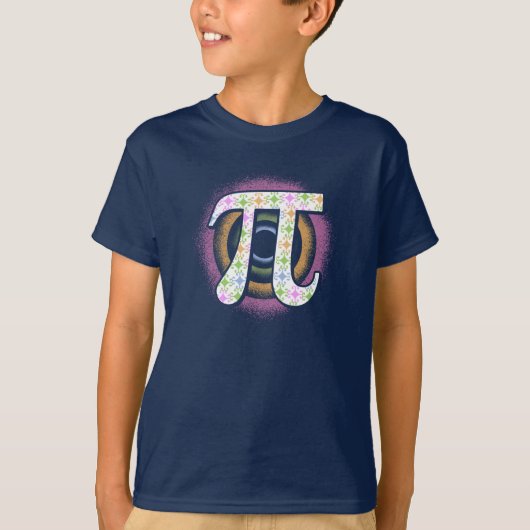 Pi Wiskunde Nerd T-shirt (Voorkant)