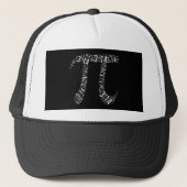 Pi Wiskunde Nerd Trucker Pet (Voorkant)