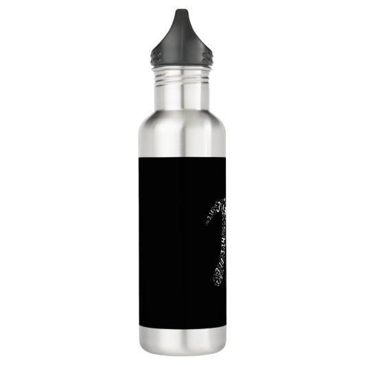 Pi Wiskunde Nerd Waterfles (Links)