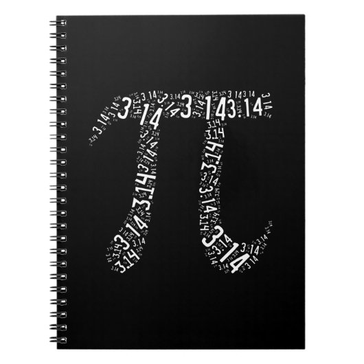 Pi Wiskunde Nerdy Notitieboek (Voorkant)