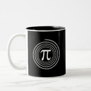 Pi Wiskunde Pi Wiskunde Tweekleurige Koffiemok