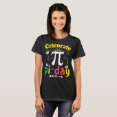 Pi Wiskunde Science STEM 3 14 Pi Dag 1 T-shirt (Voorkant volledig)