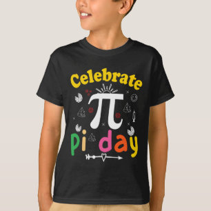 PI Wiskunde Science Stem Gift 3.14 pi Dag 1 T-shirt