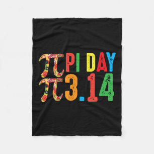 PI Wiskunde Science Stem Gift 3.14 Pi Dag 2 Fleece Deken