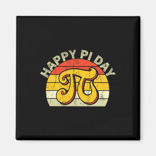 PI Wiskunde Science Stem Gift 3.14 Pi Dag Retr Magneet