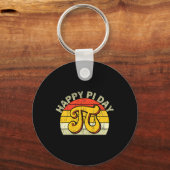 PI Wiskunde Science Stem Gift 3.14 Pi Dag Retr Sleutelhanger (Voorkant)