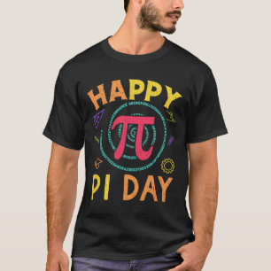 PI Wiskunde Science Stem Gift 3.14 Pi Dag  Retr T-shirt