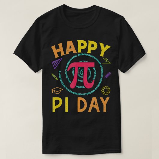 Pi Wiskunde Science STEM Gift 3 T-shirt (Design voorkant)
