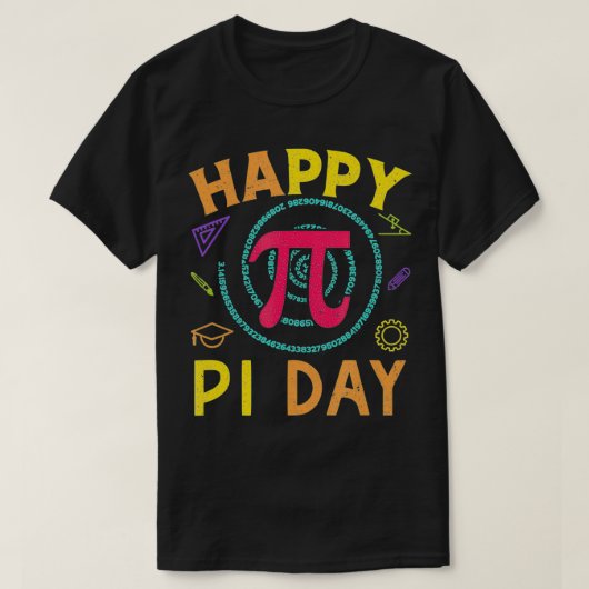Pi Wiskunde Science STEM Gift 3 T-shirt (Design voorkant)