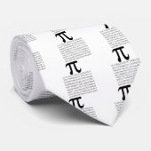 pi-wiskunde stropdas (Opgerold)