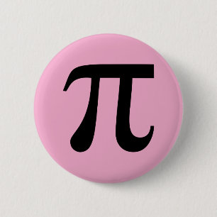Pi Wiskunde Symbool Button