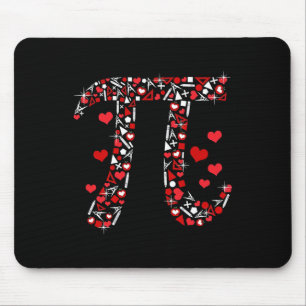 Pi Wiskunde Valentijn Shirt Wiskunde leraar Valent Muismat