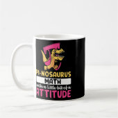 Pi Wiskunde Wiskunde Dinosaurus Dino Pi-dag Koffiemok (Links)