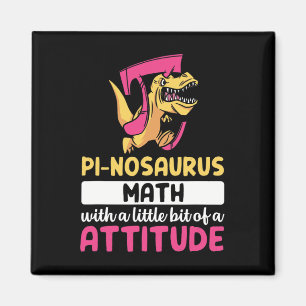 Pi Wiskunde Wiskunde Dinosaurus Dino Pi-dag  Magneet