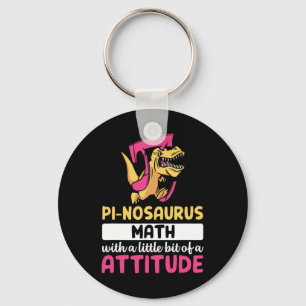 Pi Wiskunde Wiskunde Dinosaurus Dino Pi-dag  Sleutelhanger