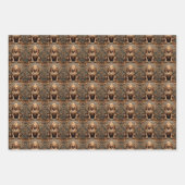 Pi Xiu Mythical Guardian Asian Art Sheet Gift Wrap Inpakpapier Vel (Voorkant 3)