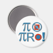Pi zijn niet vierkant! magneet (Voorkant / Achterkant)