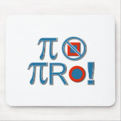 Pi zijn niet vierkant! muismat (Voorkant)