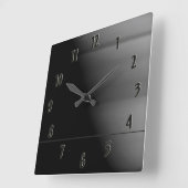 PIA8331 VIERKANTE KLOK (Hoek)