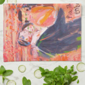 Pia de Ebullient File Clerk Kitchen Towel Theedoek (Gevouwen)