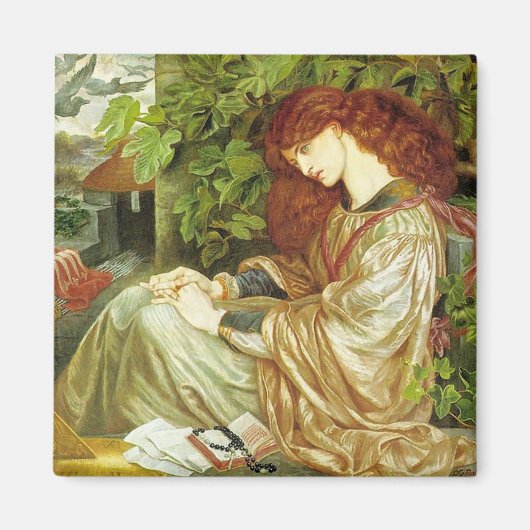 Pia De' Tolomei (Mooie Italiaanse vrouw) Magneet (Voorkant)