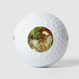 Pia De' Tolomei (prachtige Italiaanse vrouw) Golfballen