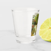 Pia De' Tolomei (prachtige Italiaanse vrouw) Shot Glas (Links)