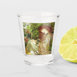 Pia De' Tolomei (prachtige Italiaanse vrouw) Shot Glas