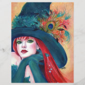 Pia Dora Halloween Witch Flyers van Renee (Voorkant)