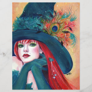 Pia Dora Halloween Witch Flyers van Renee