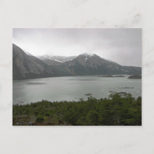 Pia Fjord, Chili, met Mare Australis voor anker Briefkaart