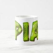 Pia Name Kiwi Style Tasse Teetasse Kaffeetasse Koffiemok (Center)