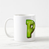 Pia Name Kiwi Style Tasse Teetasse Kaffeetasse Koffiemok (Links)