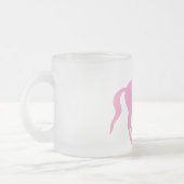 Piaffe Horse (roze) Matglas Koffiemok (Links)