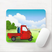 Piaggio Ape "Golf" Mosuemat Muismat (Met muis)