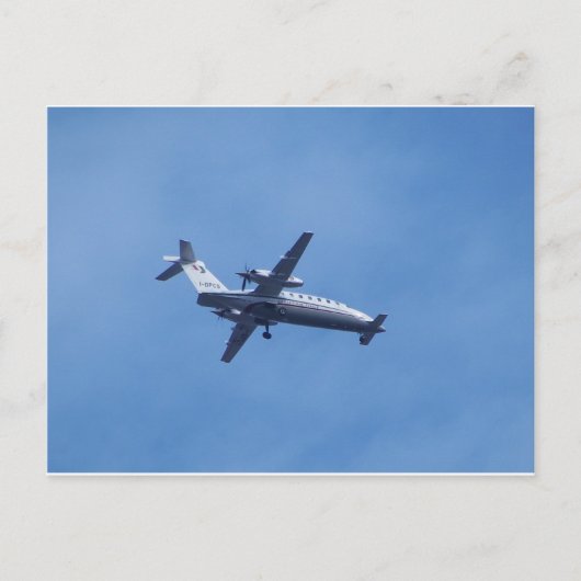 Piaggio P180 Vliegtuig Briefkaart (Voorkant)