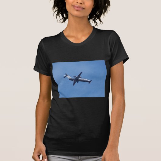 Piaggio P180 Vliegtuig T-shirt (Voorkant)