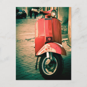 Piaggio Scooter in Italië Briefkaart