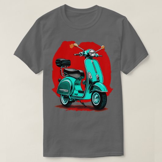 Piaggio Vespa 1 T-shirt (Design voorkant)