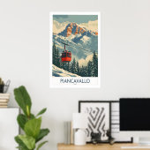 Piancavallo Ski Print - Italië 1 (Thuiskantoor)