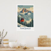 Piancavallo Ski Print - Italië 1 (Keuken)