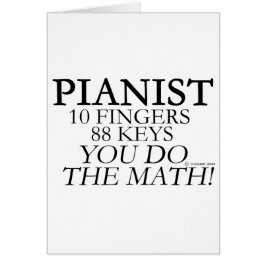 Pianist 10 vingers 88 sleutels