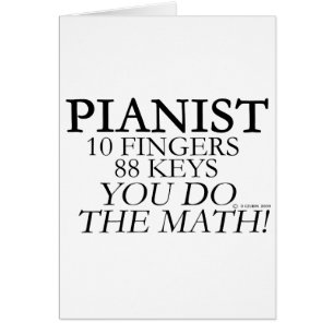 Pianist 10 vingers 88 sleutels