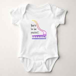 Pianist Baby Shirt van Syahikmah