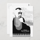 Pianist Briefkaart (Voorkant / Achterkant)