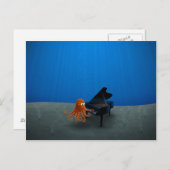 Pianist Briefkaart (Voorkant / Achterkant)