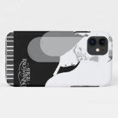 pianist Case-Mate iPhone case (Achterkant (horizontaal))