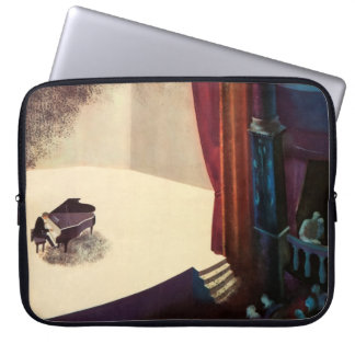Pianist Concert Hall Piano Player Music Instrument Laptop Sleeve