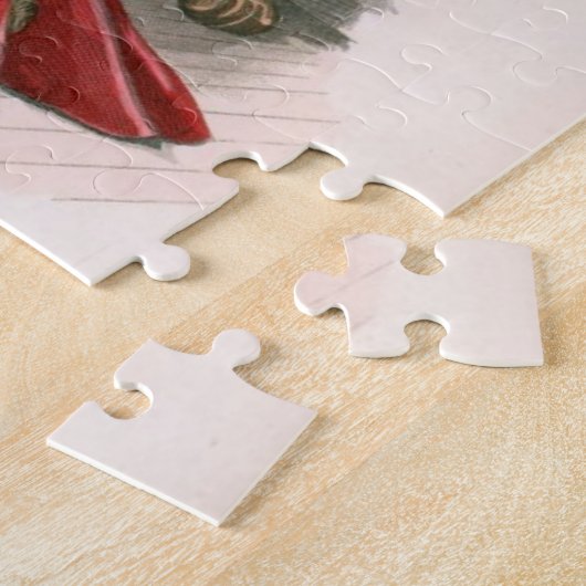 Pianist  Edwardian Mode Illustratie Legpuzzel (Zijkant)